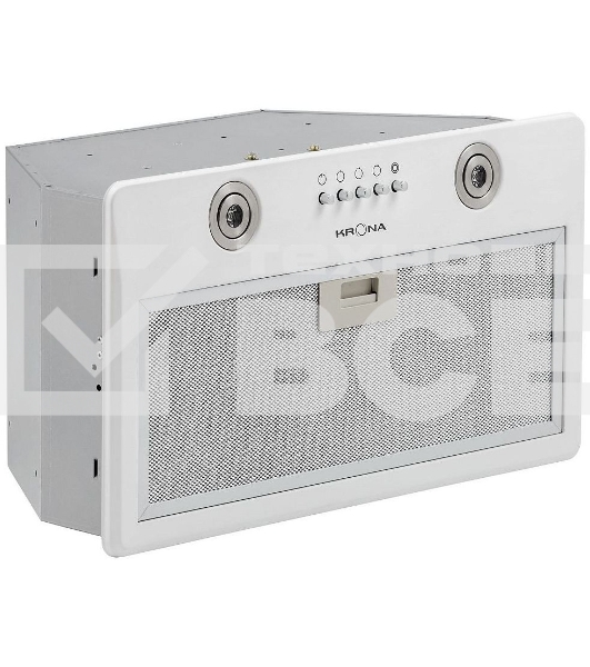 Вытяжка кухонная Krona RUNA 600 white PB