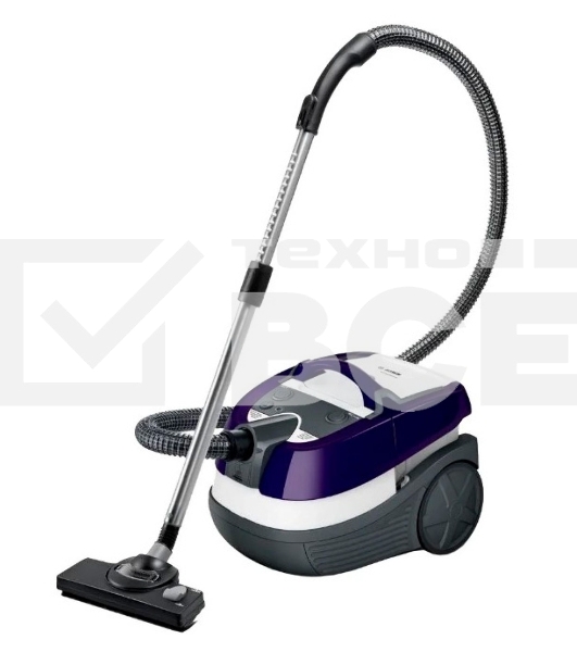 Пылесос Bosch BWD41740 2000Вт фиолетовый