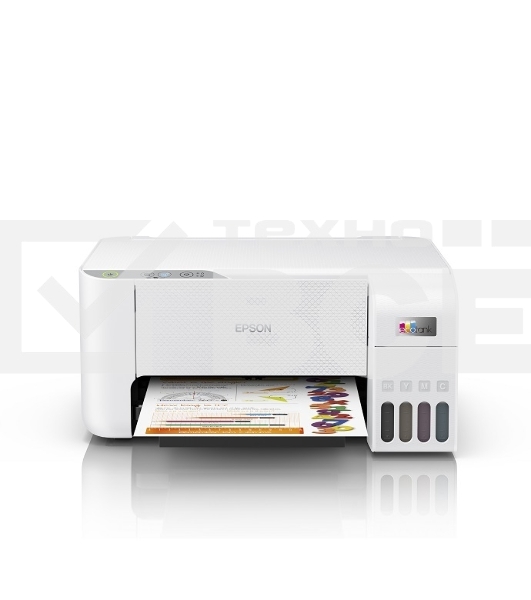 МФУ струйный Epson EcoTank L3216 (C11CJ68511/C11C68518/CJ68518/CJ68502), A4, цветной, печ. до 33 стр/мин. (ч/б) до 15 стр/мин. (цвет), скан. до 11 стр/мин. (ч/б) 28 стр/мин. (цвет), 1440 x 5760 dpi (печать) 1200x2400dpi (скан.), USB