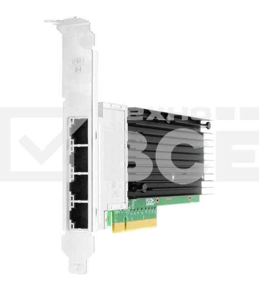 Сетевая карта PCIe x8 10G Quad Port Copper Network Card