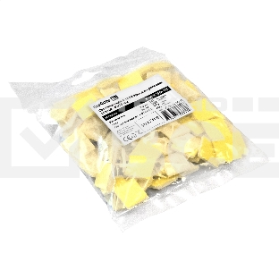 Самоклеющаяся площадка для крепления стяжек ExeGate EX293143RUS STM2525W-100 (25х25 мм, halogen free, -40°C - +85°C, белая, 100 шт)