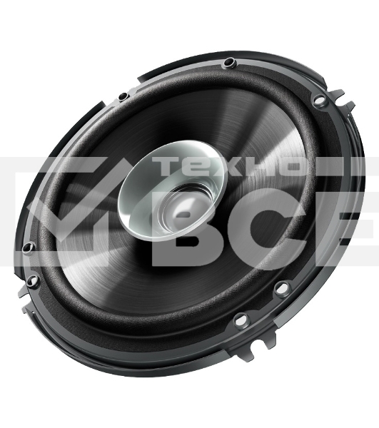 Колонки автомобильные Pioneer TS-G1610F-2 (без решетки) 280Вт 90дБ 4Ом 14.24см (6дюйм) (ком.:2кол.) коаксиальные однополосные