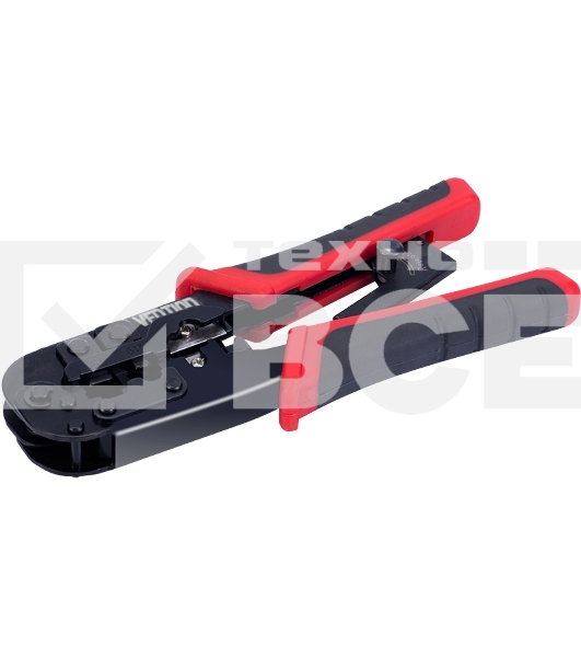Обжимной инструмент Vention для витой пары с фиксатором RJ45/RJ12/RJ14/RJ11 (8p8c,6p6c,6p4c,6p2c)