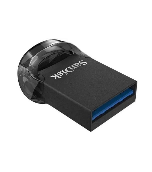 Флешка USB SanDisk CZ430 Ultra Fit (SDCZ430-016G-G46), 16Gb, USB 3.1, R/W 130/40, черный