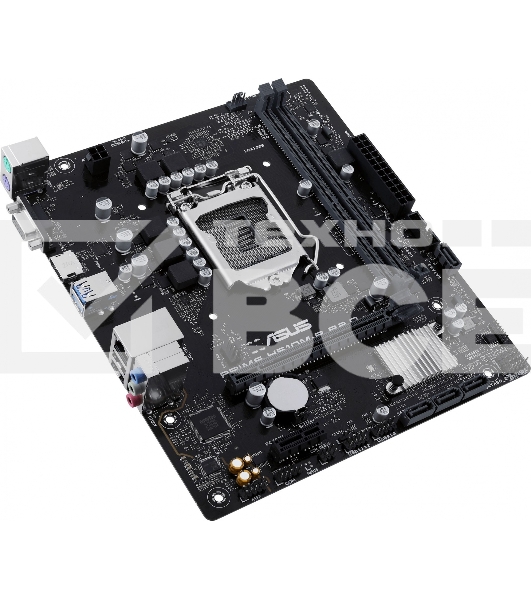 Материнская плата ASUS PRIME H510M-R R2.0-SI, LGA 1200, Intel H470, 2xDDR4, 4xSATA, 1xPCIe 4.0 x16, 1xPCIe x1, 1xHDMI, 1xVGA, 2xUSB-A 3.2 Gen 1, 2xUSB-A 2.0, 1x 1Gb LAN, 3x3.5 мм, 7.1, mATX