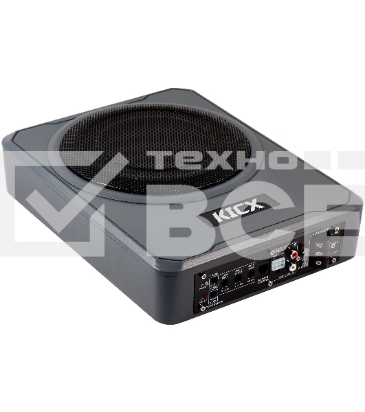 Сабвуфер автомобильный Kicx Q200BA 300Вт активный (20см/8