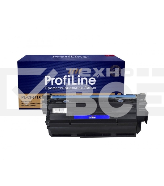 Картридж лазерный PL-CF471X (№657X) для принтеров HP Color LaserJet Enterprise M681dh/M681f/M681z/M682z Голубой 23000 копий ProfiLine
