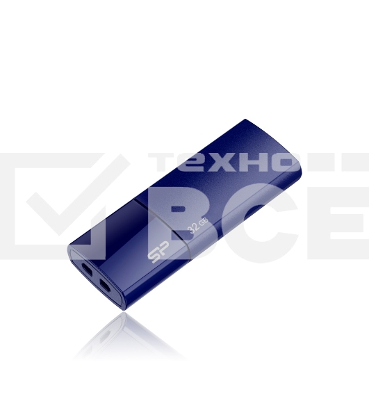Флешка USB R/W 32Gb, Silicon Power Ultima U05, USB 2.0, синий