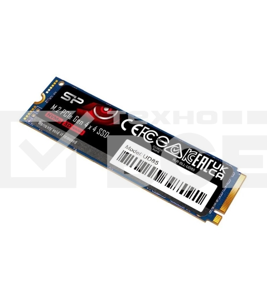 Накопитель SSD Silicon Power UD85, 500GB, PCIe 4.0 x4, M.2 2280, NVMe, R/W 3600/2400