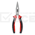 Длинногубцы прямые, 160 мм, хром-ванадий, двухкомпонентные рукоятки Matrix, фото2