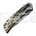 Нож складной Denzel, многоцелевой, системы Liner-Lock, с накладкой G10 на классической рукоятке 79207, фото5