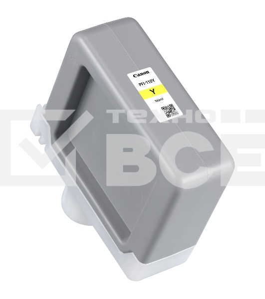 Картридж струйный Canon PFI-110 Y 2367C001 желтый (160мл) для Canon TX-2000/TX-3000/TX-4000