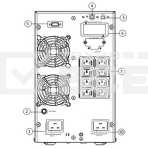 Источник бесперебойного питания Powerman Online 3000I N (IEC320), фото 1