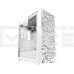 Компьютерный корпус PCCooler C3D510 WH ARGb, Tempered Glass Full Tower, White, TG, 0.7 SPCC, 3x120мм ARGb E-ATX, ATX, mATX, mITX 170/390/410мм 2x2.5