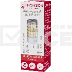 Лампа светодиодная Thomson TH-B4206 5Вт цок.:G4 капсул. 220B 4000K св.свеч.бел.нейт. (упак.:1шт), фото2