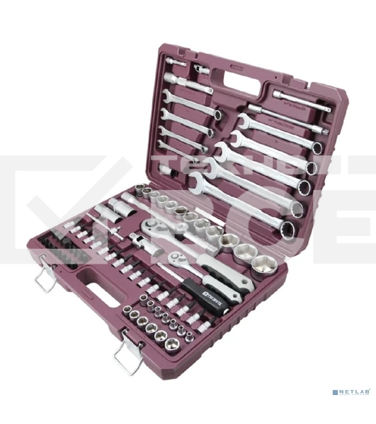 Набор инструмента универсальный Thorvik TS082 1/4', 1/2'DR, 82 предмета