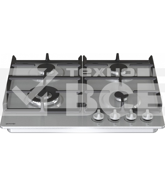 Газовая варочная панель Gorenje GW641XHF нержавеющая сталь