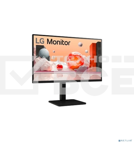 Монитор 27' LG 27BA45QB-B IPS 2560x1440, 75 Гц, 5 мс, 16:9, 350 кд/м², 2xHDMI 2.0, DP 1.4, 3.5 Jack, HDR10, динамики (2x5 Вт), VESA 100x100, черный