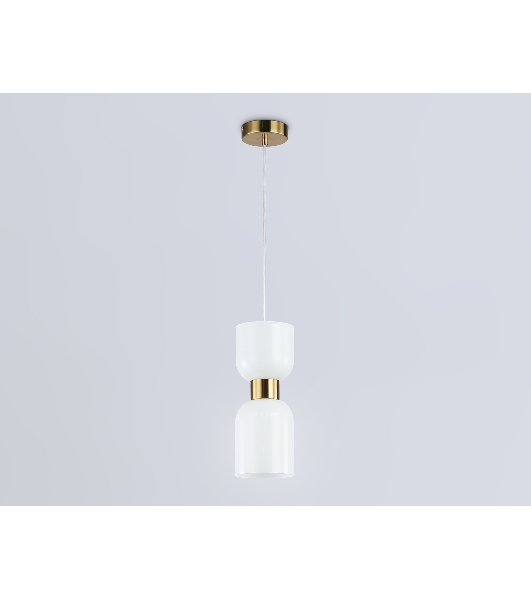 Светильник Ambrella light LH56091 BS/FR латунь/белый матовый E14 max 60W D120*1500