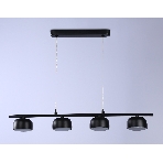 Светильник Ambrella light TN71039/4 BK черный GX53/4 max 12W 600*80*1100, фото 1