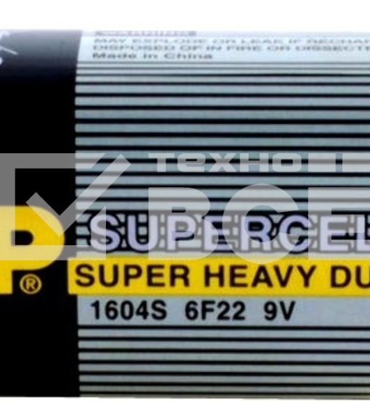 Батарея GP Supercell 1604S 6F22 9V (1шт)