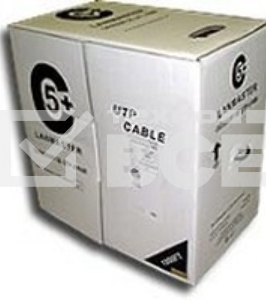 Кабель информационный Lanmaster LAN-5EUTP-WP-OUT кат.5е U/UTP не экранированный 4X2X24AWG PVC внешний 305м черный