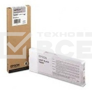 Картридж Epson C13T606700 серый (220 мл.) для Stylus Pro 4880