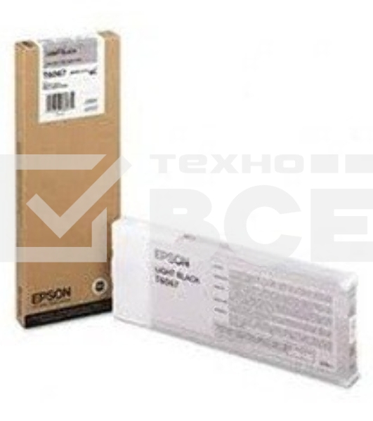 Картридж Epson C13T606700 серый (220 мл.) для Stylus Pro 4880