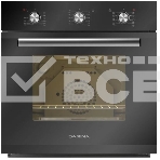 Духовой шкаф электрический Darina 1V5 BDE 112 707 B черный, встраиваемый, фото 1