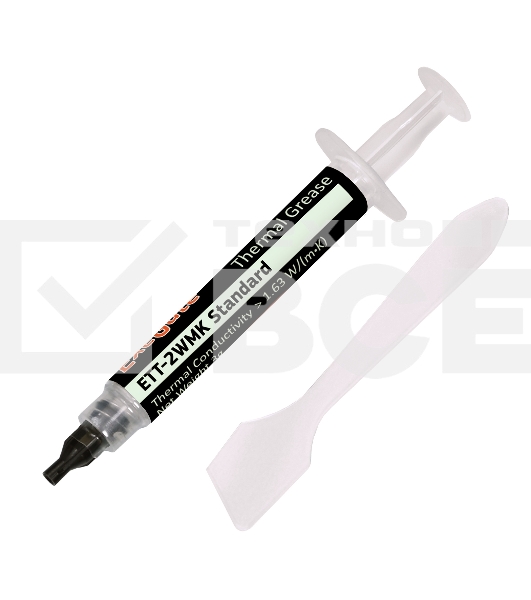 Термопаста ExeGate ETТ-2WMK Standard, шприц, 3г