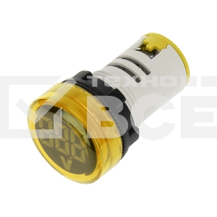 Индикатор значения напряжения желтый VD22 70-500 В Rexant