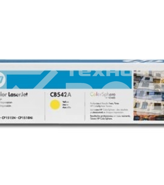 Картридж лазерный HP CB542A желтый LJ P1215/1515 (1400стр.)