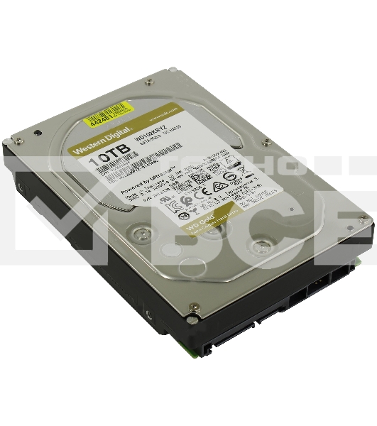 Жесткий диск Western Digital SATA 10TB 7200RPM 6GB/S 128MB GOLD WD102KRYZ