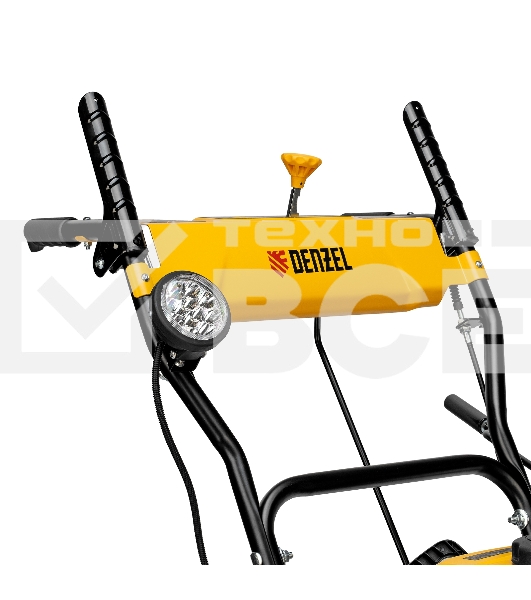 Бензиновая снегоуборочная машина SB 560 LP, 212cc, эл.старт, фара  Denzel