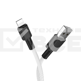 Кабель USB HOCO X29 Superior, USB - Lightning, 2.0А, 1м, белый