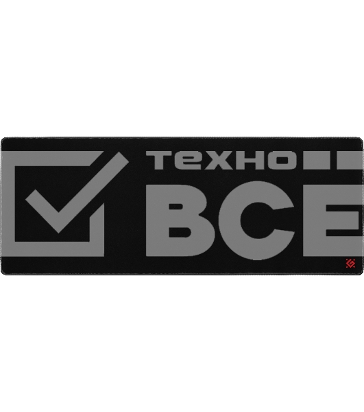 Коврик для мышки Defender BLACK ULTRA ONE