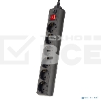 Сетевой фильтр Perfeo 'POWER+',PF_A4672 (3,0 м, 6 розеток, черный (PF-PP-6/3,0-B)), фото 1