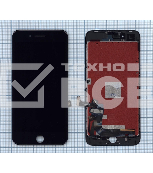 Дисплей для iPhone 8 Plus в сборе с тачскрином (JK), черный