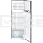 Холодильник Liebherr CTELE 2531-26 001 серебристый двухкамерный 189/44л морозилка сверху, фото6