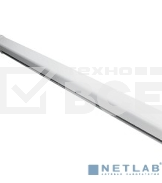 Экран [LMC-100105] с электроприводом Lumien Master Control 244x244 см Matte White FiberGlass черн. кайма по периметру