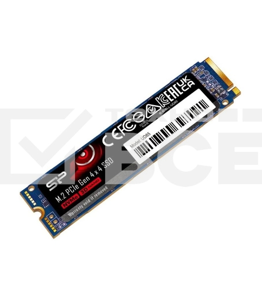Накопитель SSD Silicon Power UD85, 500GB, PCIe 4.0 x4, M.2 2280, NVMe, R/W 3600/2400