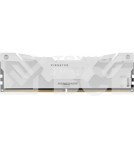 Оперативная память Kingston Fury Beast, DDR5, 16GB (1x16GB), 7200MHz, CL38, с радиатором, белый