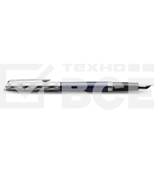 Ручка перьевая Waterman Hemisphere L`Essence du Bleu (CW2166467) LaqBlue CT F сталь нержавеющая подар.кор.