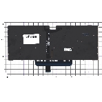 Клавиатура для ноутбука Huawei matebook D14 черная с подсветкой, фото 1