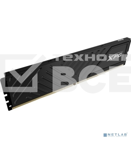 Оперативная память XPG Spectrix D35G RGB, DDR4, 16GB (1x16GB), 3200MHz, CL16, DIMM, с радиатором, RGB, черный