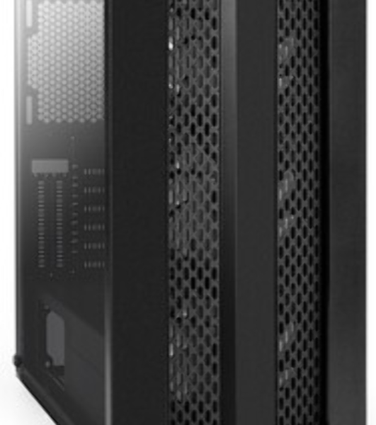 Компьютерный корпус Miditower ExeGate EVO-9205-EVO800 (ATX, БП EVO800RGb с вент. 12 см, с окном, 1хUSB+1хUSB 3.0, аудио, черный, 3 вент. 12см с RGb подсветкой)