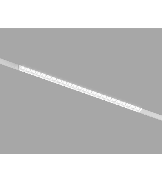 Трековый линейный светильник Ambrella light GL4510 WH белый IP20 24W 3CCT 3000-6000K SMART 48V 24° 435*22*25