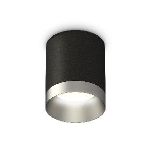 Светильник Ambrella Light XS6302023 SBK/MCH черный песок/хром матовый MR16 GU5.3 (C6302, N6133)