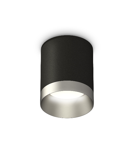 Светильник Ambrella Light XS6302023 SBK/MCH черный песок/хром матовый MR16 GU5.3 (C6302, N6133)