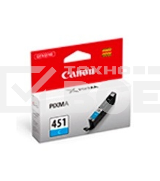Картридж струйный CLI-451C (6524B001) для Canon PIXMA iP7240/MG6340/MG5440, Голубой, 332стр.